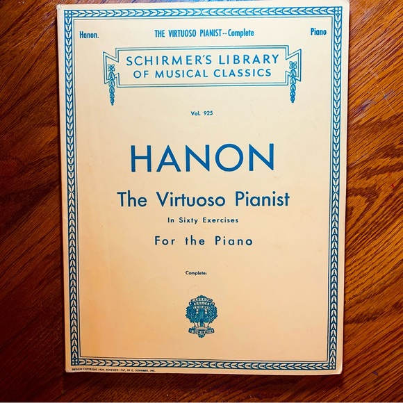 Piano music book finger exercises - Picture 1 of 7